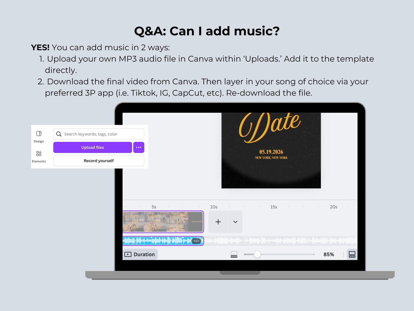 Bow-Themed Bridesmaid Proposal – Editable Canva Template