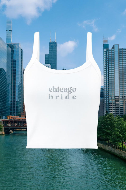 Embroidered Bridal Tank – Chicago