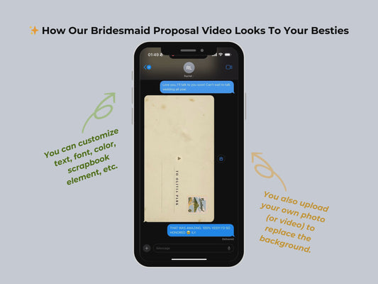 Travel-Inspired Bridesmaid Proposal – Editable Canva Template